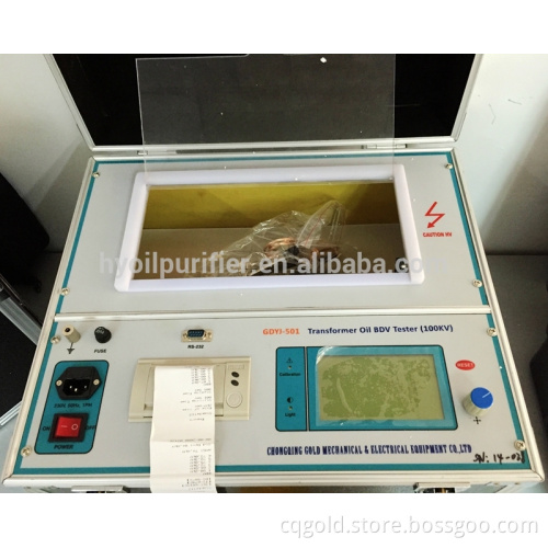 Transformer Insulating Oil Breakdown Voltage BDV Tester